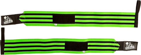 Nordic Lifting Wrist Wraps, Super Heavy Duty (1 Pair/2 Wraps), 24" Support for Weight Lifting and Cross Training
