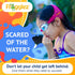 Frogglez Youth Swim Goggle Mask, Wide View Anti-Fog for Kids under 10 (Ages 4-10)