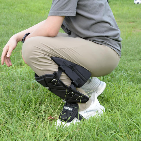 Hikeen Knee Savers for Catchers, Catcher Knee Pads for Baseball Softball with Removable Sponge Block