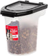 IRIS USA WeatherPro Airtight Pet Food Storage Container, Up to 6.5 lbs,