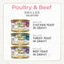 Pack (Pack 30) 3 oz. Purina Fancy Feast Grilled Wet Cat Food Poultry and Beef Collection Wet Cat Food Variety - of Cans