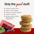14 oz Stella & Chewy's Freeze-Dried Raw Dinner Patties - Beef Recipe - High Protein Grain-Free Puppy & Dog Food