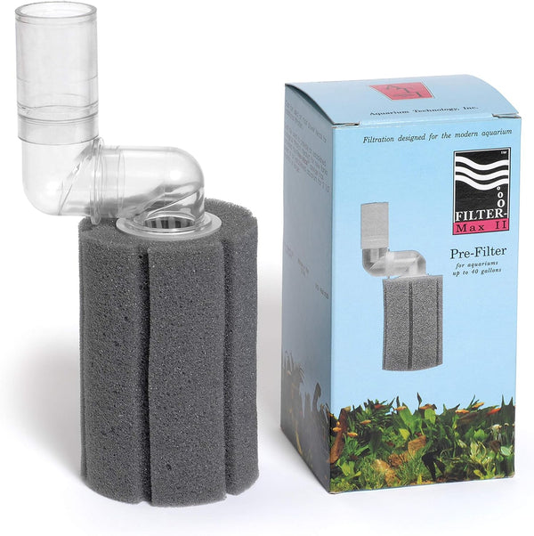 Filter Max II Foam Sponge Prefilter for Aquariums up to 20 Gallons