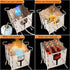 Solo Stove Camping Stainless ALL-Fuel Folding Backpacking Stove Portable Single Burner Fire Pit for Outdoor Cooking