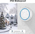 1000 Full House Dog Doorbell for Potty Training, Wireless Pet Doggie Door Bell Training to Go Outside, Waterproof Touch