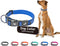 Dog Collar for Medium Dogs (3/4" Width, 17"-21.5" Length) Reflective Adjustable Neck Band with Neoprene Padding (Blue)