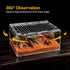 Large Reptile Terrarium Kit,Escape Proof Tarantula Enclosure,PC Starter Hermit Crab Tank,Spider Habitat for Praying