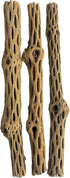Awesome Aquatic Natural Cholla Wood, 3 Pieces 12” for Shrimp Habitat, Food Treat, Aquarium Decoration