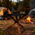 ZJchao Tripod Stool Peel, Portable Folding Tripod Chair Folding Tripod Fabric with High Strength for Outdoor Camping