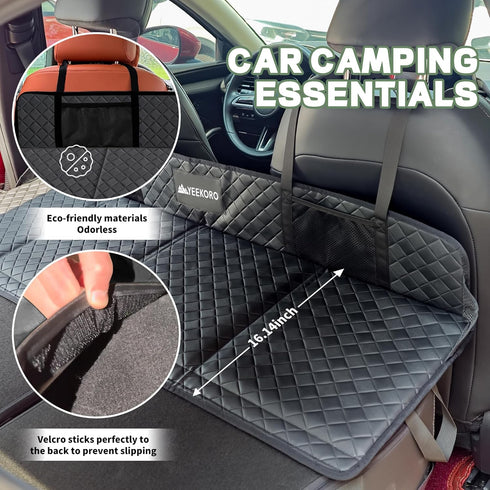 Y/3(Upgraded Car Rear Seat Mattress Extension Plate, Foldable Car Back Seats Extender for Sleeping, Increase Travel
