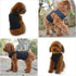 Lovelonglong 2019 Summer Pet Clothing, Dog Clothes Blank T-Shirts, Ribbed Tanks for Bulldog Pit Bull, 100% Cotton Black
