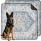 Usnfhcaw Washable Pee Pads for Dogs 2 Pack, Absorbent Reusable Puppy Pads Waterproof,