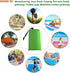Waterproof Camping Tarp - Ultralight Tent Footprint - Backpacking Tarp for Camping Hiking Outdoor Activities (Green)