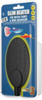 Hydor Betta Bowl Slim Fish Tank Heater, 7.5-watt, measures 5.4L x 2.5W inches oval, black; For tanks 2-5 gallons