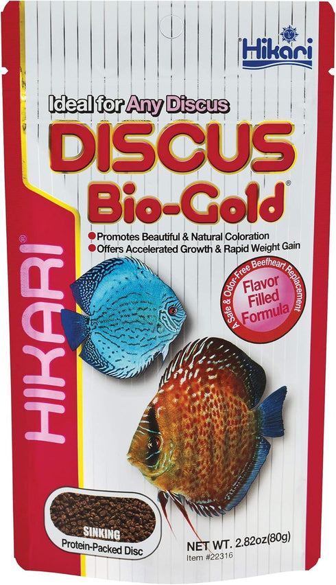 Hikari Tropical Discus Bio-Gold Fish Food, 2.82 oz (80g)