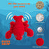 5'', Interactive Catnip Cat Plush Toy, Ocean Theme, for All Breed Size Cats (Lobster)