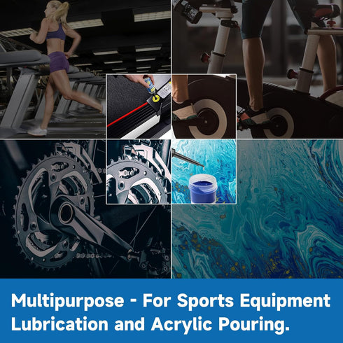 3 100% 8.4 oz 500CS, Pcs Treadmill Lubricant for Belt, Silicone Treadmill Belt Lubricant, Lubricant, with Precision