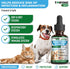 Natural Dog Cough Medicine & Antibiotic for Cats Respiratory Infection - Sneezing Relief & Kennel Cough Treatment - Trachea Collapse & Pet Asthma Support - Made in USA