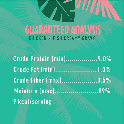 Tiki Cat Stix Wet Treats - Grain Free Lickable Mousse with Chicken & Shrimp in Creamy Gravy, 6 Count (Pack of 1)