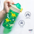 16oz 2-Pack Set Zak Designs Sage Kids Water Bottle For School or Travel, Durable Plastic Water Bottle With Straw