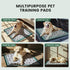 36'' 36'' 2 Pack Gardner Pet Washable Dog Pee Pads, x Non Slip Dog Mats with Great Urine Absorption, Reusable Puppy Pee