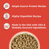 10 oz 97% BIXBI Rawbble Freeze Dried Cat Food, Beef Recipe, - Meat and Organs, No Fillers - Pantry-Friendly Raw Cat