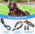 BAAPET Dog Leash 2/4/5/6 FT with Comfortable Padded Handle, Highly Reflective for Small Medium Large Dogs (2FT-1/2'',