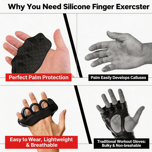 Anti-Slip Workout Grips, Charcoal Gray Gym Grips for Men Women, Anti-Slip Palm Protector Pads for Weight Lifting