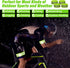 Yilloog 100 Pcs Reflective Arm Bands - High Visibility Reflector Bands for Night Walking, Cycling, Running