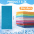 Honoson Bulk Cooling Towel, Breathable Microfiber Chilly Towel for Neck Face, Workout, Gym, Travel, Yoga, Running