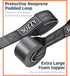 Sozzy Door Anchor for Resistance Bands, Extra Large, Heavy Duty with Solid Nylon Core, Great for Closed Loop Bands, Physical Therapy, Home Workout Equipment by Sozzy