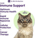 Dr. Bill’s Feline Immune Support - Boosts Cat Immunity with Colostrum, Beta Glucan, Turkey Tail Mushroom, Zinc &