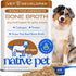 Native Pet Bone Broth for Dogs and Cats - Made with Real