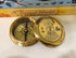 NauticalMart Marine Brass Compass with Calendar - Pocket Compass for Camping, Nautical Decor, Gifts for Teen Family