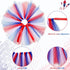 Weewooday 3 Pieces Girl Dog Costume, Patriotic 4th of July Tutu Skirt and Bowtie Headband for Small Dog Decorations