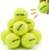 12 Pcs Squeaky Tennis Balls for Dogs - 2.58" Interactive Toys, Safe and Durable for Small Medium Large Dogs