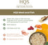 HQS Natural Ocean Fish Canned Wet Food by almo nature, Grain Free, Additive Free, Flaked for Adult Cats