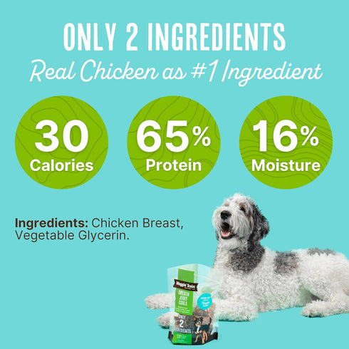 Waggin' Train Chicken Jerky Curls Limited Ingredient, High Protein, Grain Free Dog Jerky Treat - 16 oz Pouch