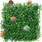 Rainmae Hermit Crab Climbing Toys, Faux Grass Mat, Plastic Plants Lawn for Gecko Reptile Lizard 10 x 10 Inch.