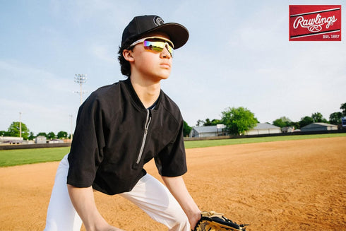 Rawlings Baseball Sunglasses, Softball Sunglasses, Unisex Fit for Ages 10 to Adult, Cycling Sunglasses