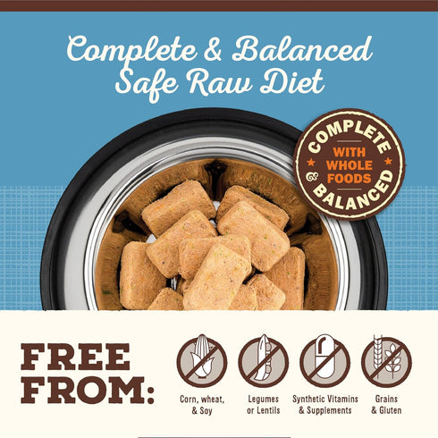 Primal Freeze Dried Cat Food Nuggets Rabbit; Complete & Balanced Meal or Topper; Premium, Grain Free, High Protein