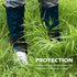Trimmer Brush Leg Gaiters, Waterproof Leg Guards for Trimming, Adjustable Lawn Care Protection for Men Women