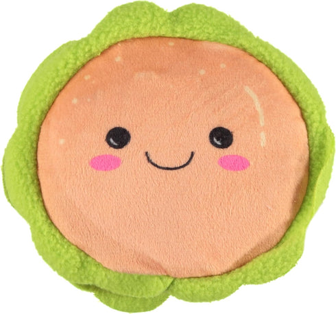 3 Pack 4" Set Cudlie Plush Dog Chew Toys Soft Squeaky Puppy Toys for Small Dogs Durable, Cute & Safe Pet Toy Gift