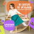 bagacootha 32" Ultimate Wooden Wobble Balance Board for Kids by Wooden Toddler Toys & Kids Rocker for Endless Play