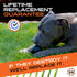 Monster K9 Indestructible Dog Ball - Medium & Large Breeds - Ultra Durable for Aggressive Chewers - 2.8in Solid