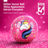 JYPS Size 3 Soccer Ball for Girls, Glitter Unicorn Soccer Ball Gifts for Kids Age 4-8 with Pump & Drawstring Bag