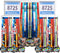 Shimeyao Race Bib and Medal Display Hanger, Metal Rack Holder Wall Mounted
