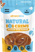 hotspot pets 5 Pack Bully Stick Rings for Dogs, 4 Inch Premium All Natural Beef Pizzle Chew Treats