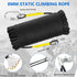 NTR 10M to 50M Climbing Rope, 8MM Static Rock Climbing Rope with 2 Steel Hooks for Outdoor Safety