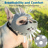 BARKLESS Short Snout Dog Muzzle, Soft Silicone Flat Faced Muzzle for French Bulldog, Shih Tzu, Pug